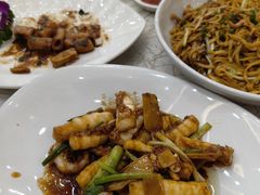 姜葱炒脆肉皖条-轩记海鲜餐厅·四十五年老字号·经典粤菜(西区彩虹店)