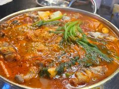 部队火锅-包装马车·韩国料理·포장마차