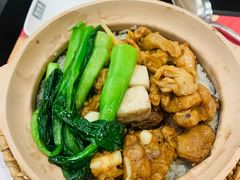 豉汁排骨拼香菇滑鸡煲仔饭-华记煲仔华·煲仔饭(市桥易发店)