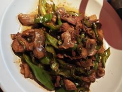 辣椒炒肉-绿茶餐厅(蓝色港湾店)