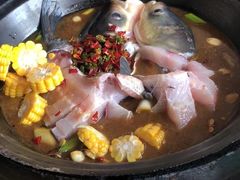 -姥家大锅台水库渔家