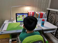 -康朴乐儿童学习桌椅(蓝色港湾店)