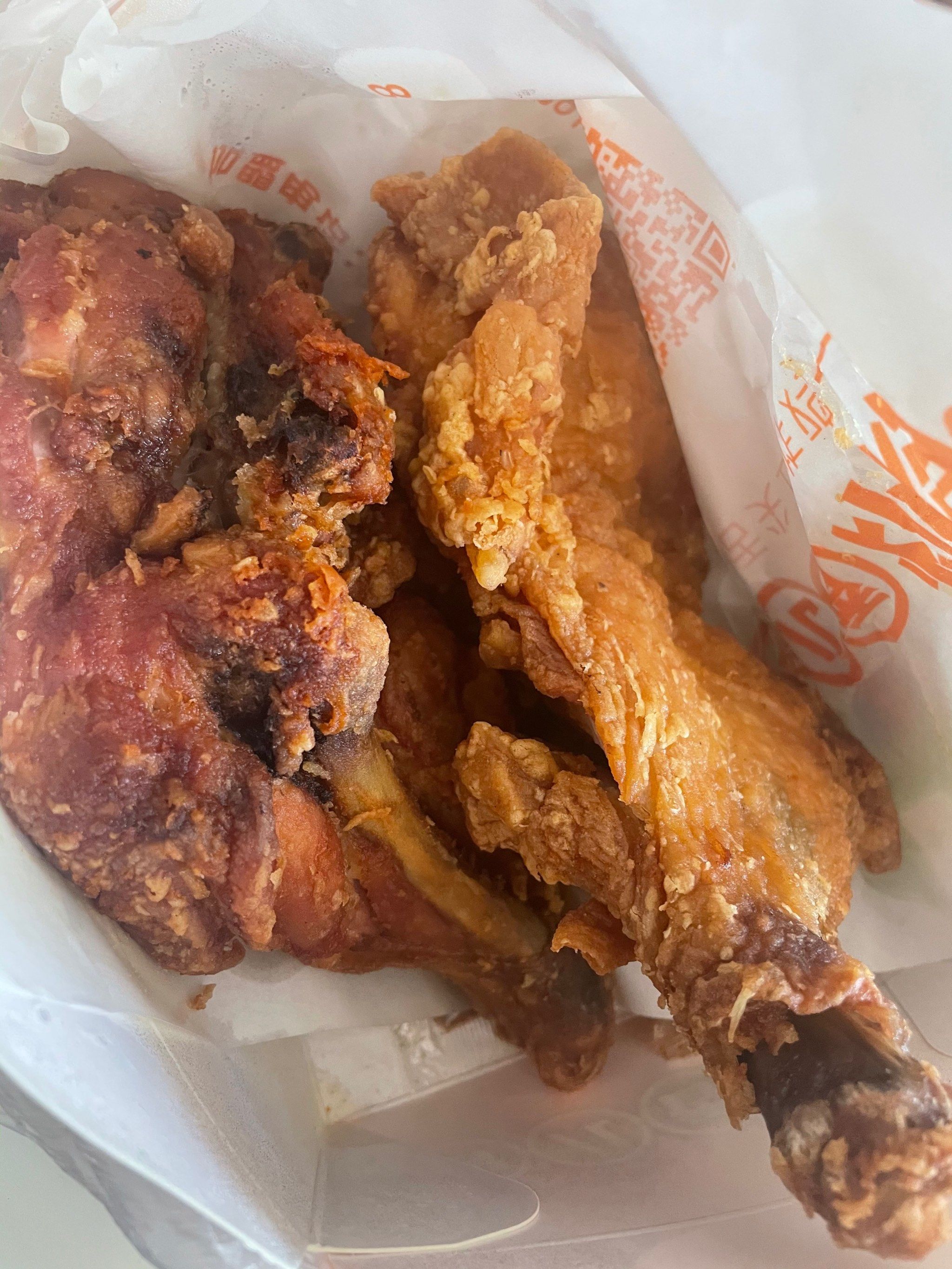 老式炸鸡的感觉 刚出锅时候 酥酥脆脆一口入魂