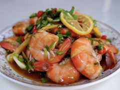 柠檬虾-利杨记·本味轩粥坊·烧烤(宝体店)