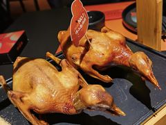 玻璃脆皮乳鸽-羽鸽集·乳鸽专门店·地道顺德菜(岭南站店)