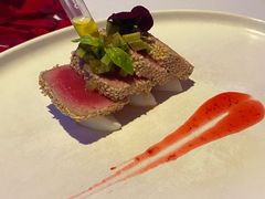 前菜&nbsp;麻香蓝鳍金枪鱼-天玑高空江景餐厅&酒吧Sky Secret Restaurant&Bar