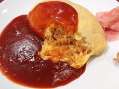 鸡肉蛋包饭-北极星(梅田店)