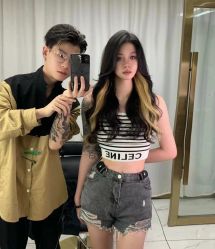 -藤野造型烫发染发