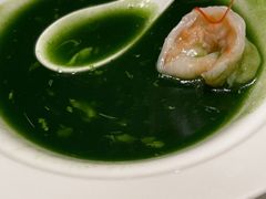 波菜茸鲜虾羹-8餐厅(新葡京酒店)
