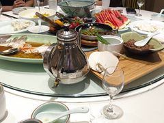 -海派美食·家宴海鲜青岛菜·石锅鲽鱼头(东方城店)