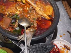 -探鱼·鲜青椒爽麻烤鱼(天河优托邦店)