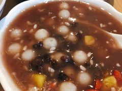 红豆酒酿圆子-花悦豆香