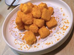 金沙焗自制豆腐-味莊·青岛菜(云霄路店)