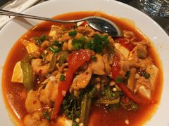 烧辣椒滑鸡嫩豆腐-日上三甘(三里屯店)