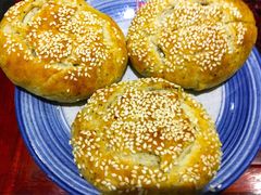 芝麻烧饼-小铫鸡汤