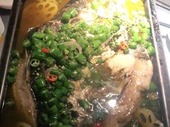 -探鱼·鲜青椒爽麻烤鱼(广州欣荣广场店)