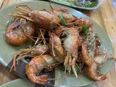 胡辣罗氏虾-贞姨美食·老字号海鲜大排档