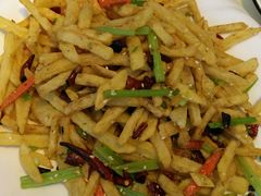 干煸土豆丝-福园东北菜饺子铁锅炖
