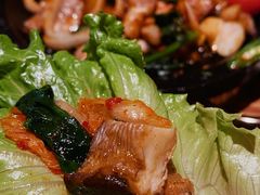 炭烤108小时熟成黑猪肉-KimPro 辛普乐概念韩餐