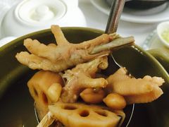 莲藕鸡脚汤（明火例汤）-文记壹心鸡(宝华路店)