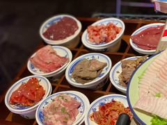 特色内脏九宫格拼盘-王歘歘·chuǎ火锅(五道营店)
