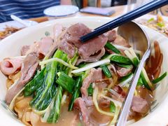 猪肝炒河粉-南记食粥坊·宵夜大排档(莲花总店)