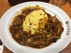牛肉菌菇蛋包饭-CoCo壱番屋(久光百货店)