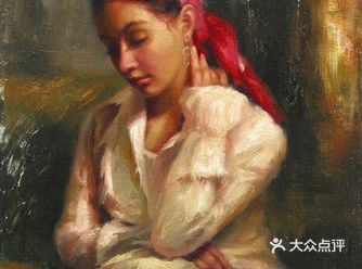 人物少女油画感受西方绘画的艺术美