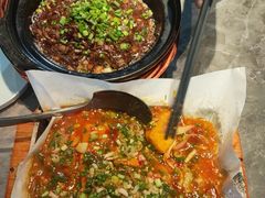 石板包浆豆腐-有红鸡毛店·川菜(建设路店)