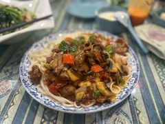 过油肉拌面-阿吾丹的烤羊·新疆菜·抓饭·拌面(乌尔禾店)