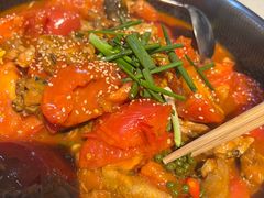 -贵州辣子鸡番茄鸡