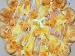 鎏金咸蛋黄嫩鸡披萨-必胜客(张掖西大街店)