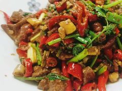 爆炒猪肝-冯大腕江湖川菜馆(后沙峪店)