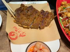 烤羊排扇-金太阳海鲜烧烤·本地人餐厅(东纬路旗舰店)