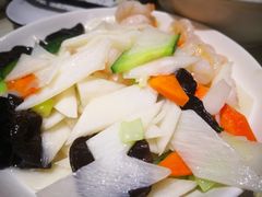 山药炒虾仁-方城小吃店