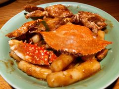 梭子蟹炒年糕-弄堂里(雨花客厅店)