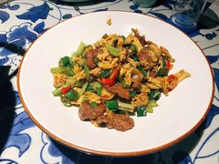 滑蛋小炒牛肉-绿茶餐厅(布吉万象汇店)