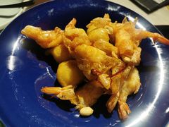 梨球果仁虾-小吊梨汤·北京菜·烤鸭(鸟巢店)