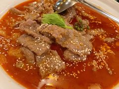 自制不老牛肉汤锅-付掌柜在成都·热炒砂锅集(金禾店)