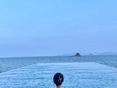 无边泳池-深圳大梅沙京基洲际度假酒店