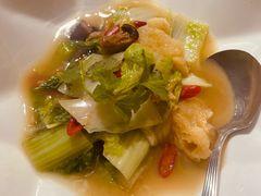 白菜焖鱼鳔-郑厨私房菜