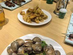 -天盛海鲜烧烤大排档·本地小海鲜·牟平腿穗子(幸福店)