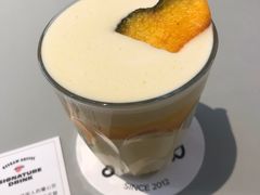 南瓜燕麦奶拿铁-Seesaw Coffee(上生新所店)