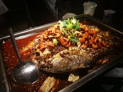 -探鱼·鲜青椒爽麻烤鱼(西南商都店)