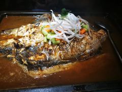 -探鱼·鲜青椒爽麻烤鱼(东城万达广场店)