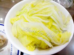 焯白菜粉丝-老爆肚满五香烧牛羊肉