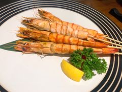 盐烤大明虾-九井澤精致料理(金茂店)