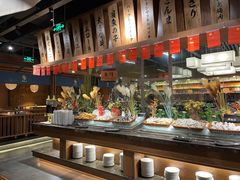 自助取餐区-韩京炭火烤肉自助料理(柯桥万达店)