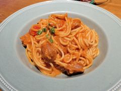 牛肉酱香肠意面-JINNS锦时 steak&pizza(浸信会礼拜堂旧址店)