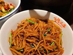 小米油渣土豆丝-小隐人家(乐松店)